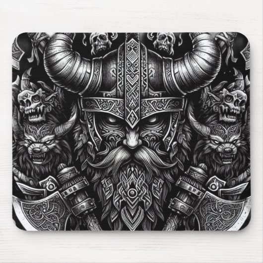 Tapis De Souris Design viking (Devant)