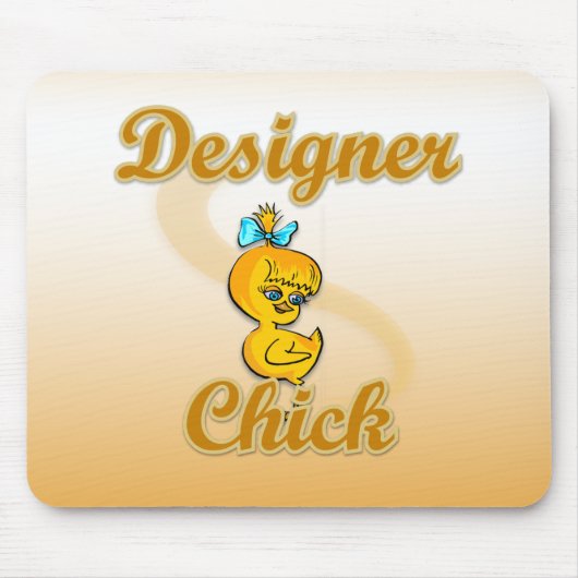 Tapis De Souris Designer Chick (Devant)