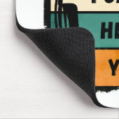 Tapis De Souris Désolé de ne pas vous entendre - Casques Retro (Coin)