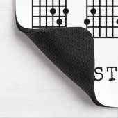 Tapis De Souris Désolé, Je Vraiment DGAF Guitar Chords Drôle Perso (Coin)