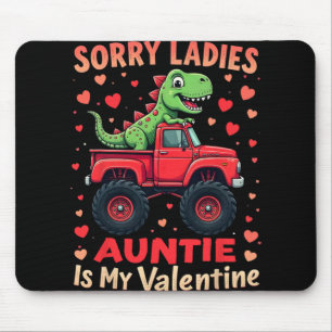 Tapis De Souris Désolées Mesdames Tante Est Mon Dinosaure De La Sa