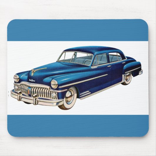 Tapis De Souris DeSoto bleu 1950 (Devant)