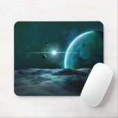 Tapis de souris d'espace lointain (Avec souris)