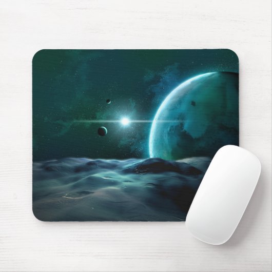 Tapis de souris d'espace lointain (Avec souris)