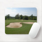 Tapis De Souris Dessableur de terrain de golf (Avec souris)