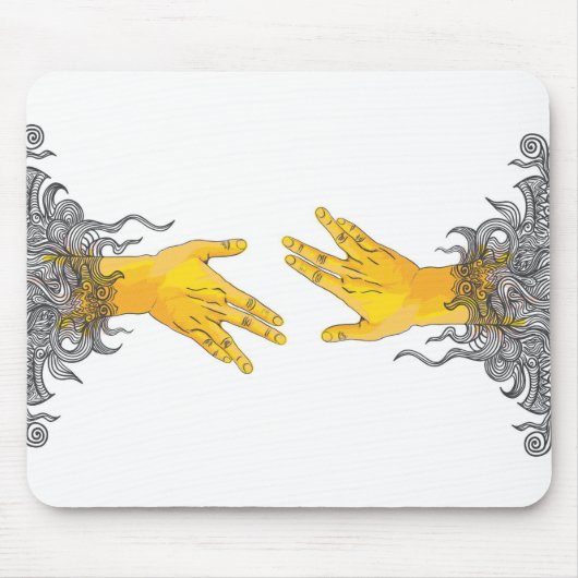 Tapis de souris d'essaim (Devant)