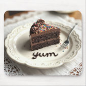 Tapis De Souris Dessert De Gâteaux Au Chocolat (Devant)