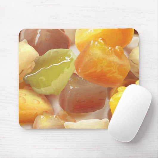 Tapis De Souris Dessert de la pomme de terre et du Taro Ball (Avec souris)