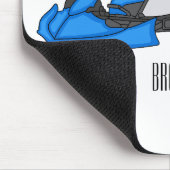 Tapis De Souris dessin animé de Kart racing (Coin)