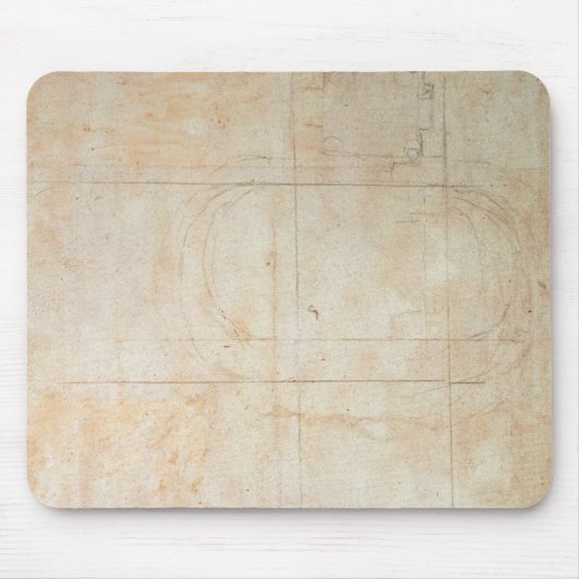 Tapis De Souris Dessin architectural (Devant)