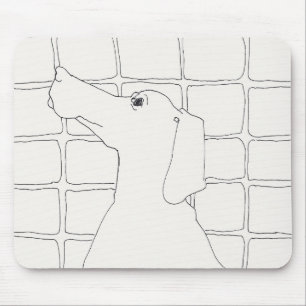 Tapis De Souris Dessin Chien original Chien chinois Année 2018 sou
