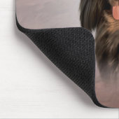 Tapis De Souris Dessin Chien race dachshund (Coin)