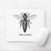 Tapis De Souris Dessin classique de l'illustration de Queen Bee (Avec souris)