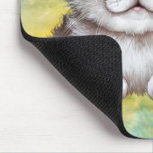 Tapis De Souris Dessin de chat (Coin)