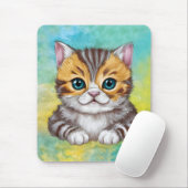 Tapis De Souris Dessin de chat (Avec souris)