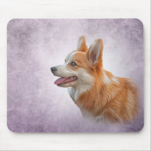 Tapis De Souris Dessin de Corgi gallois