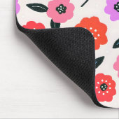Tapis De Souris dessin de fleurs de Han (Coin)