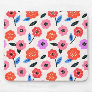 Tapis De Souris dessin de fleurs de Han