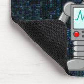 Tapis De Souris dessin de robot (Coin)