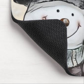 Tapis De Souris Dessin de Snowman et de Snow (Coin)