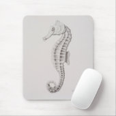 Tapis De Souris Dessin des hippocampes côtières (Avec souris)