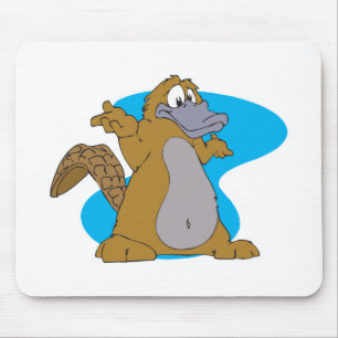 Tapis De Souris dessin humoristique platypus