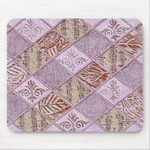 Tapis De Souris Dessins De Diamant En Rose