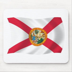 Tapis De Souris Dessous de souris Drapeau de Floride