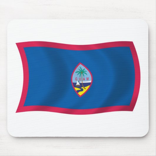 Tapis De Souris Dessous de souris Drapeau de Guam (Devant)