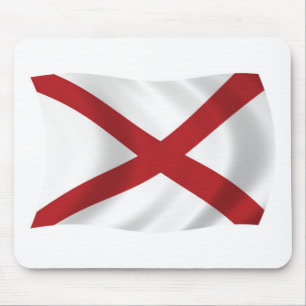 Tapis De Souris Dessous de souris drapeau de l'Alabama
