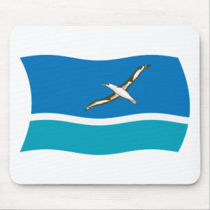 Tapis De Souris Dessous de souris Drapeau de l'Île de Midway