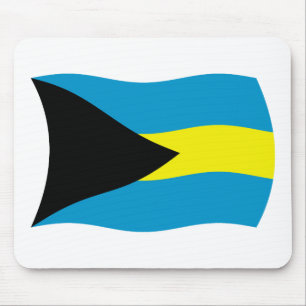 Tapis De Souris Dessous de souris Drapeau des Bahamas