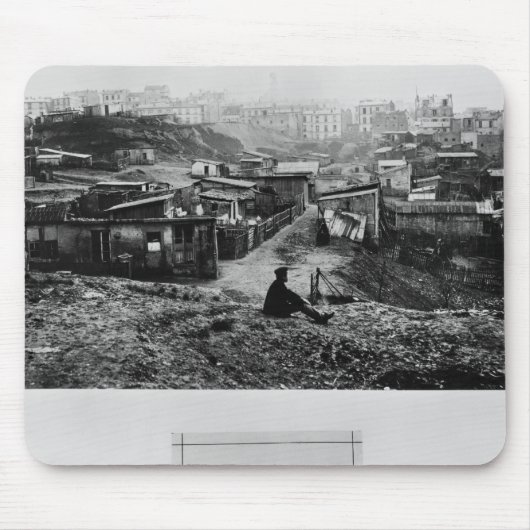 Tapis De Souris Dessus de rue Champlain Paris, 1858-78 (Devant)