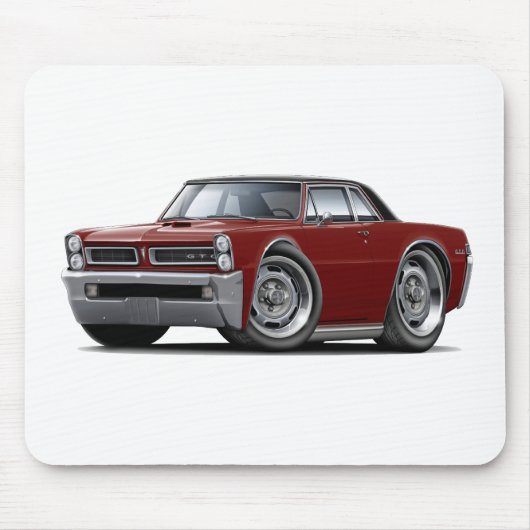 Tapis De Souris Dessus Marron-Noir de 1965 GTO (Devant)