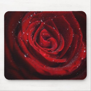 Tapis De Souris Destin rose d'amour de paix de fleur de motif de