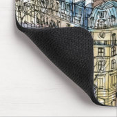 Tapis De Souris Destinations | Aquarelle Tour Eiffel & Paris (Coin)