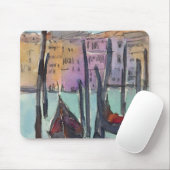Tapis De Souris Destinations | Deux gondolas à Venise (Avec souris)