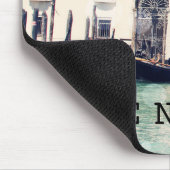Tapis De Souris Destinations | Venice Waterfront Photo (Coin)