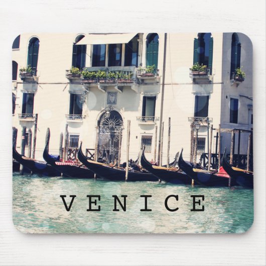 Tapis De Souris Destinations | Venice Waterfront Photo (Devant)