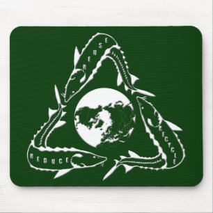 Tapis de souris d'esturgeon - réutilisez
