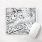 Tapis De Souris Détail de l'atlas catalan, 1375 (Avec souris)