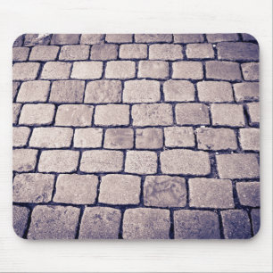 Tapis De Souris Détail de rue pavée, Horizontal