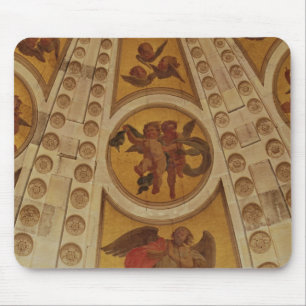 Tapis De Souris Détail des anges du dôme, établi 1635-42