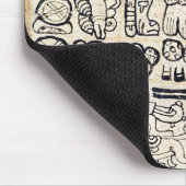 Tapis De Souris Détail d'un codex maya (Coin)