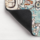 Tapis De Souris Détail d'un codex maya (Coin)
