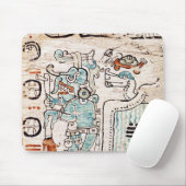 Tapis De Souris Détail d'un codex maya (Avec souris)
