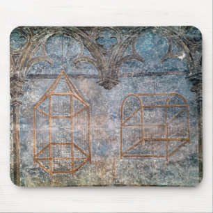 Tapis De Souris Détails architecturaux de la chambre à coucher d