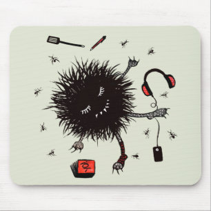 Tapis De Souris Détendez-vous Lazy Monster Cute Funny