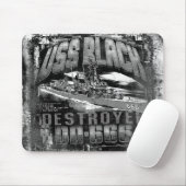 Tapis De Souris Détroyer noir souris Pad Mousepad (Avec souris)