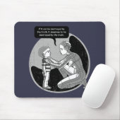 Tapis De Souris Détruit Par La Vérité (Avec souris)